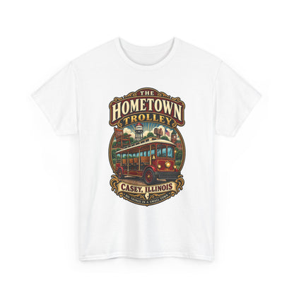 The Hometown Trolley Tee — Casey, Illinois Vintage Transit Shirt
