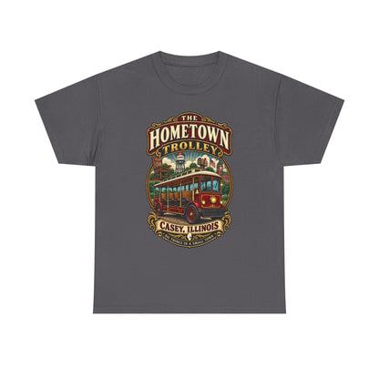 The Hometown Trolley Tee — Casey, Illinois Vintage Transit Shirt