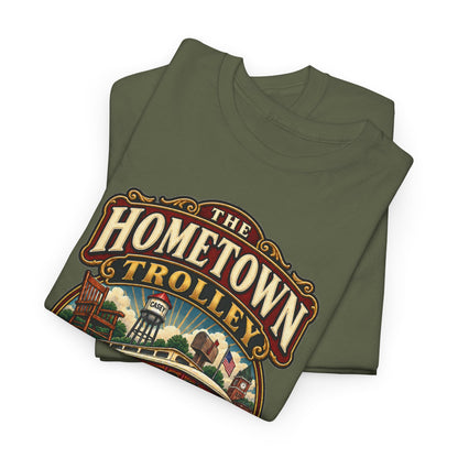 The Hometown Trolley Tee — Casey, Illinois Vintage Transit Shirt