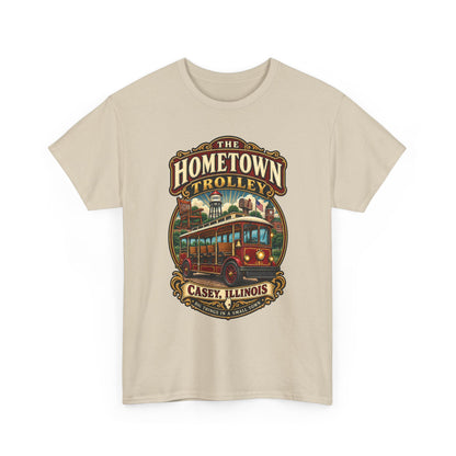 The Hometown Trolley Tee — Casey, Illinois Vintage Transit Shirt