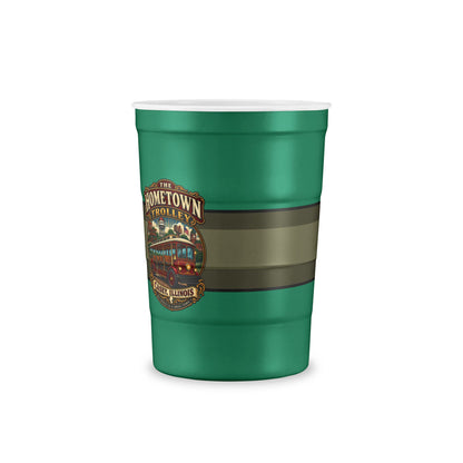 The Hometown Trolley Recyclable Steel Cup