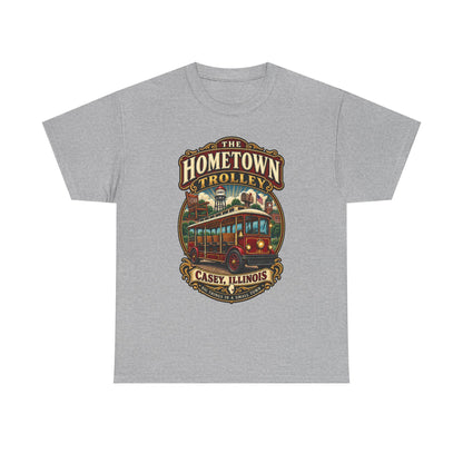 The Hometown Trolley Tee — Casey, Illinois Vintage Transit Shirt
