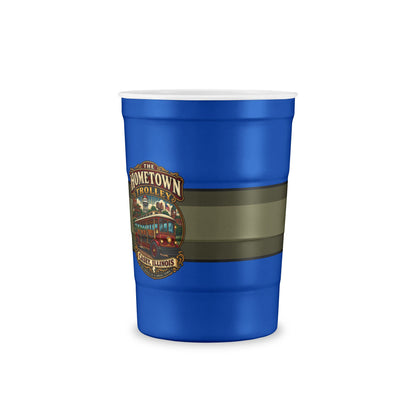 The Hometown Trolley Recyclable Steel Cup