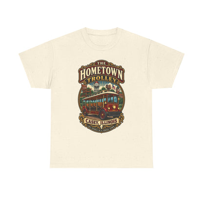 The Hometown Trolley Tee — Casey, Illinois Vintage Transit Shirt