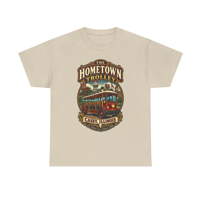 The Hometown Trolley Tee — Casey, Illinois Vintage Transit Shirt