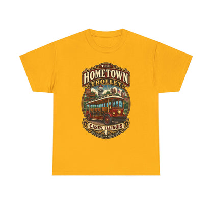 The Hometown Trolley Tee — Casey, Illinois Vintage Transit Shirt