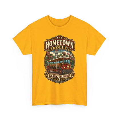 The Hometown Trolley Tee — Casey, Illinois Vintage Transit Shirt