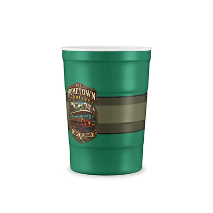 The Hometown Trolley Recyclable Steel Cup