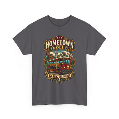 The Hometown Trolley Tee — Casey, Illinois Vintage Transit Shirt